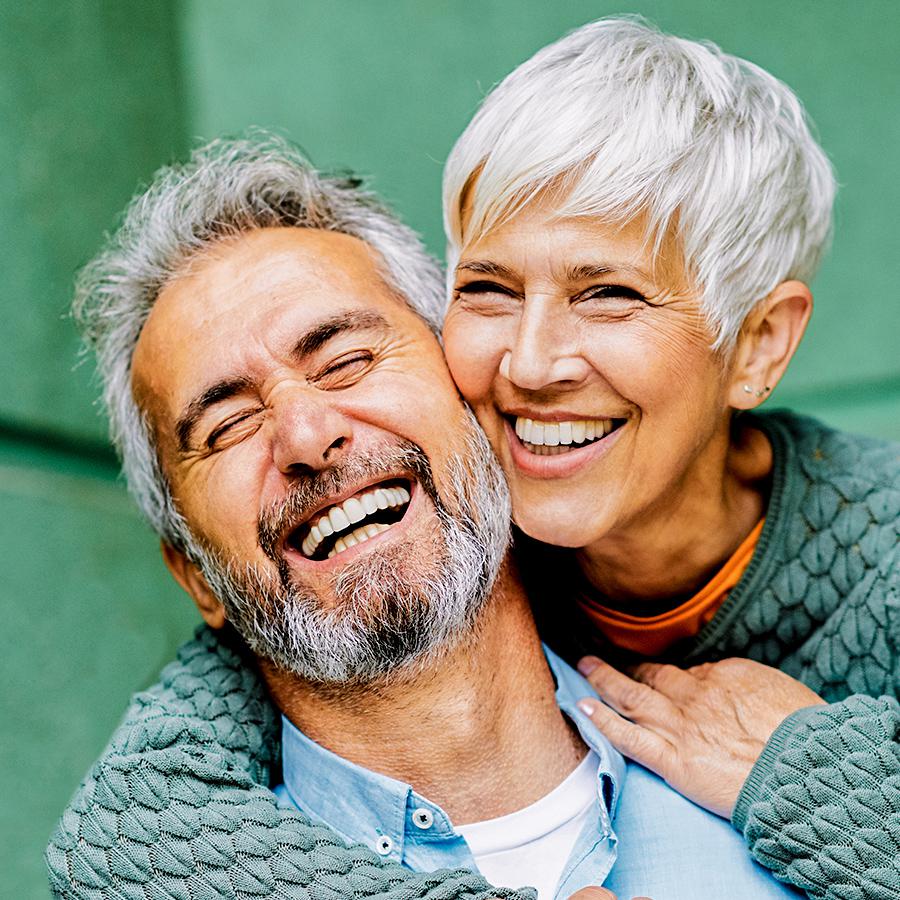Options for replacing missing teeth with dental implants and dentures