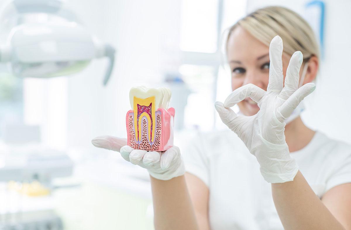 Successful root canal treatment in Danville, CA